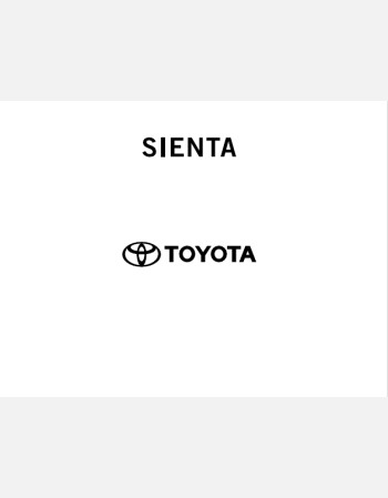 totota sienta 2021-2022 owners manual in english